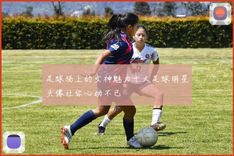足球场上的女神魅力十大足球明星头像让你心动不已